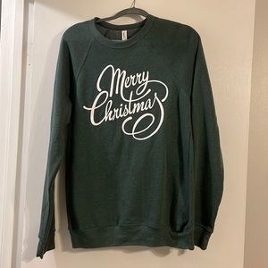 Dark Green Christmas Pullover